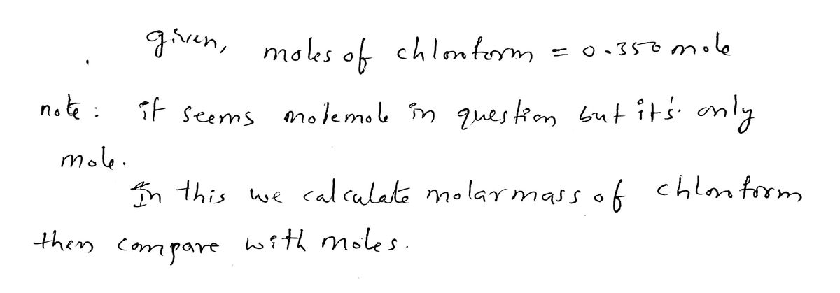 Chemistry homework question answer, step 1, image 1